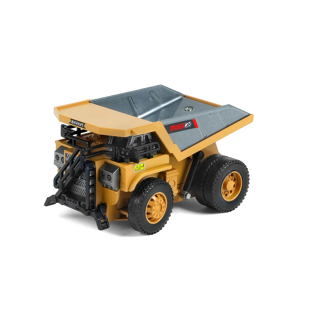 BO 1:64 Mini RC Dump Truck with LED headlights