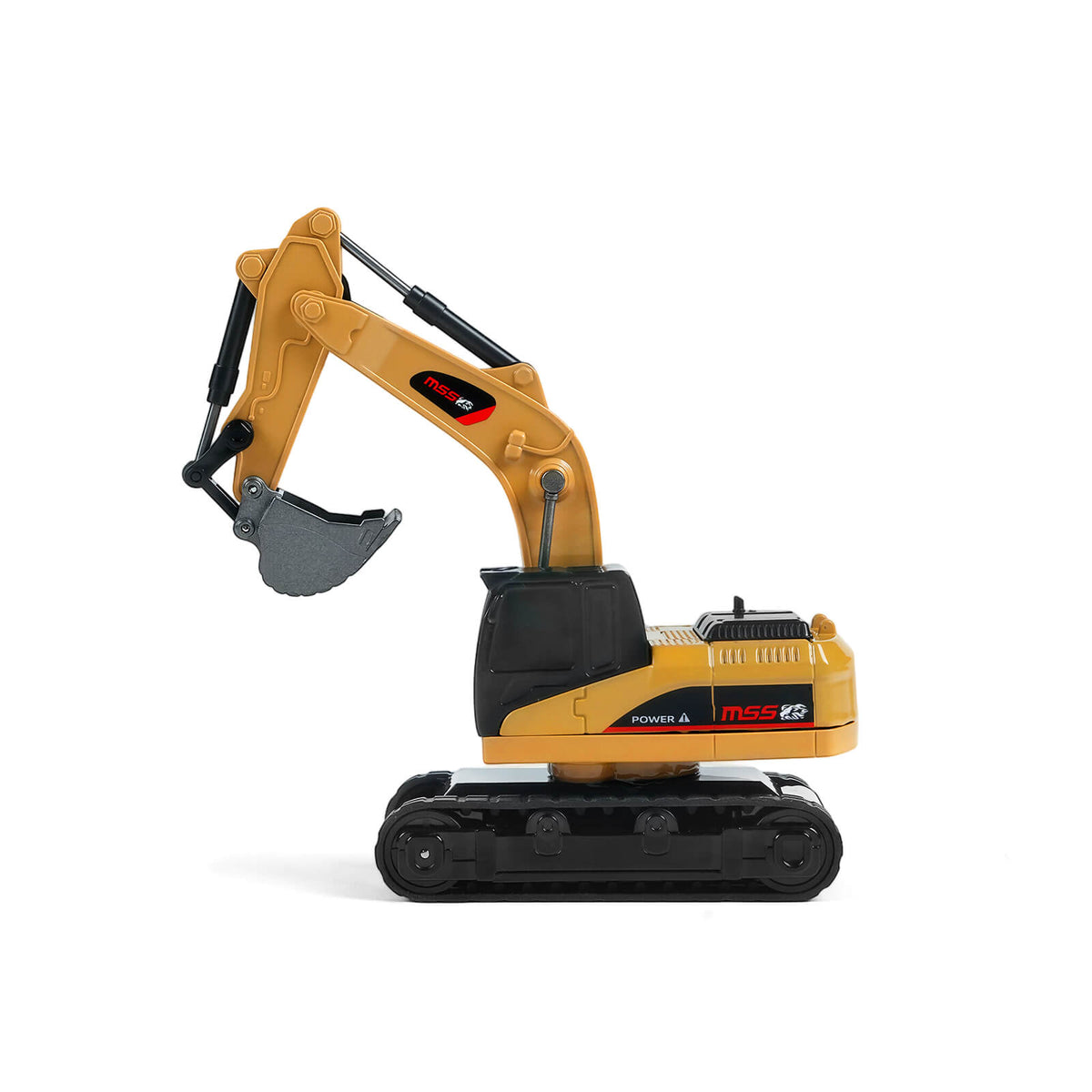 BO 1:64 RC Mini Excavator digging with articulated bucket