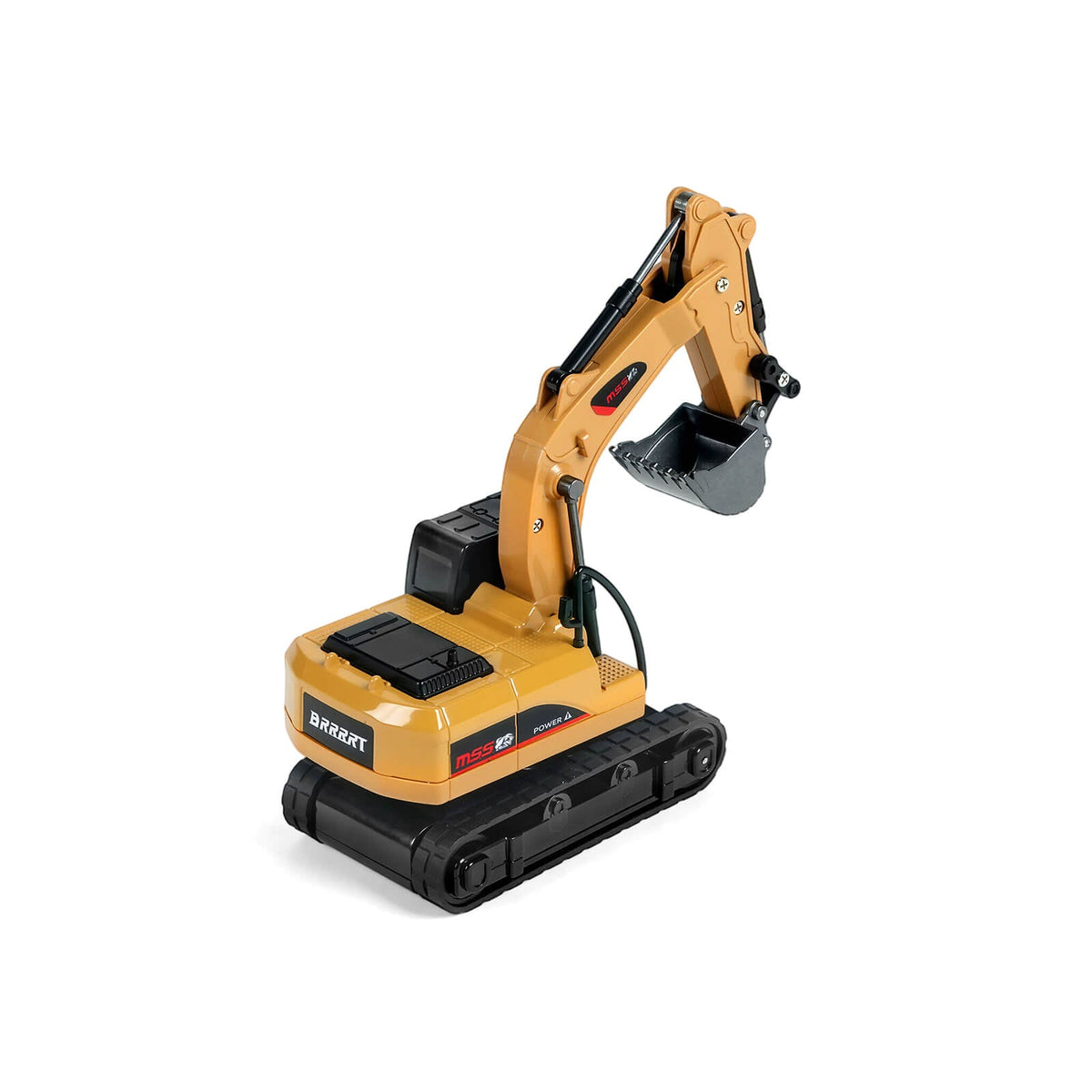 BO 1:64 RC Mini Excavator rear view