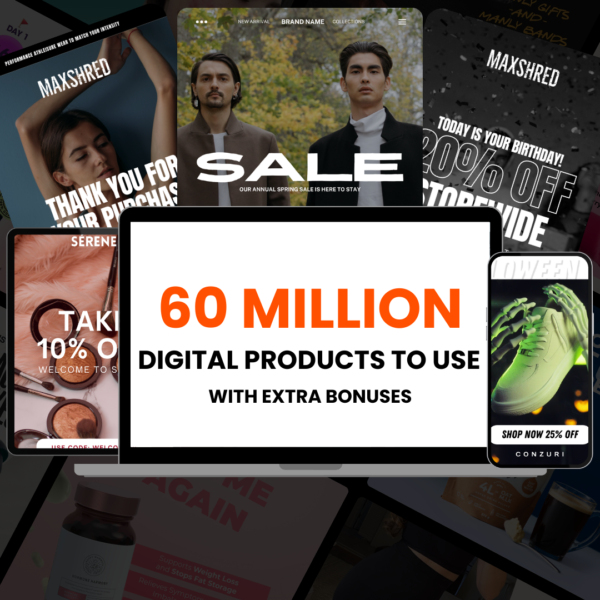 💻 The Ultimate Digital Bundle Pro: 60 Million PLR & MRR Included for Unlimited Passive Income!